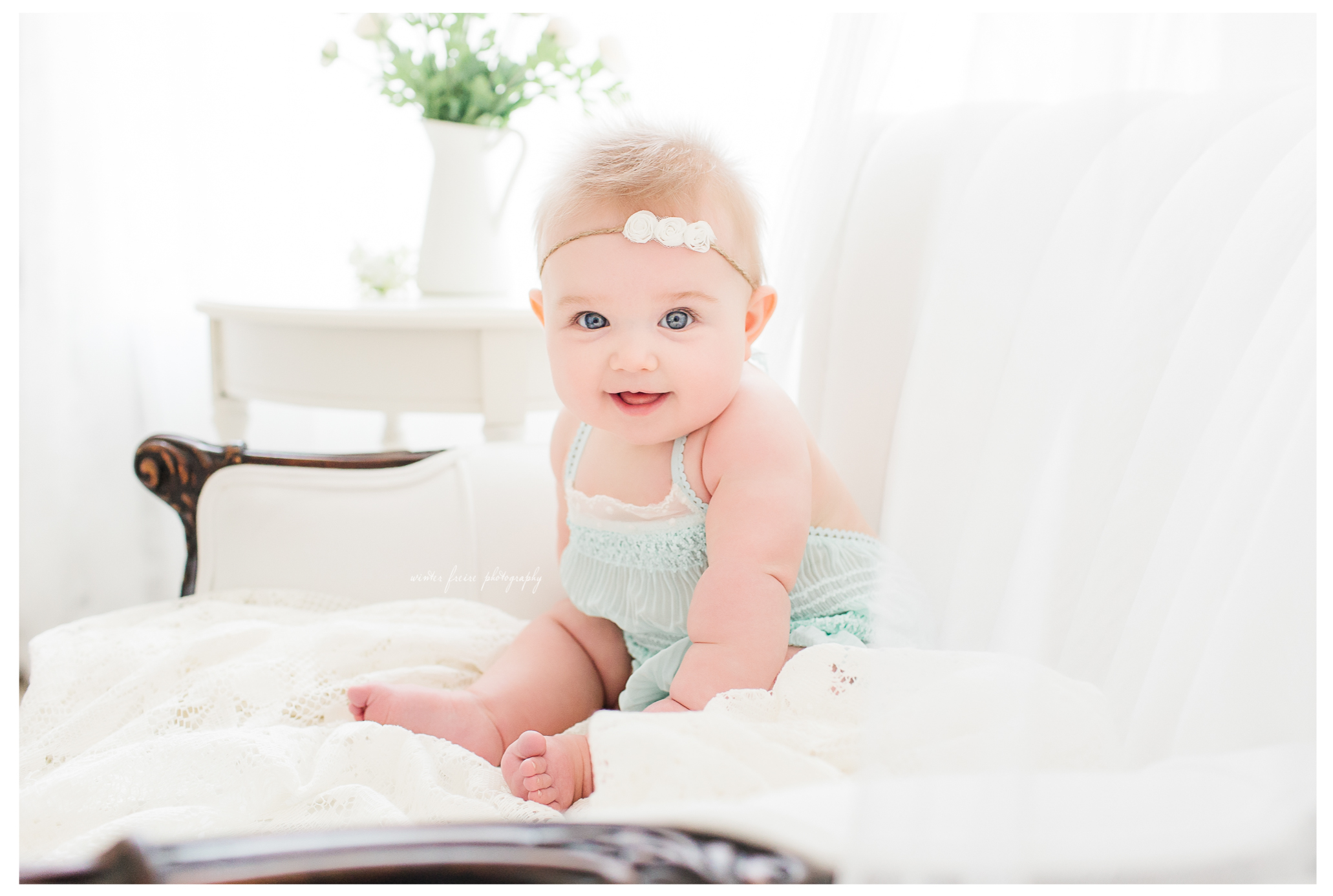 Winter Freire Photography | Milestone Session | Sweet Pure Organic Portraits | Dayton, Ohio Baby Photography | Natural Light | Fine Art Baby Photography | Dayton, Ohio Baby Photographer