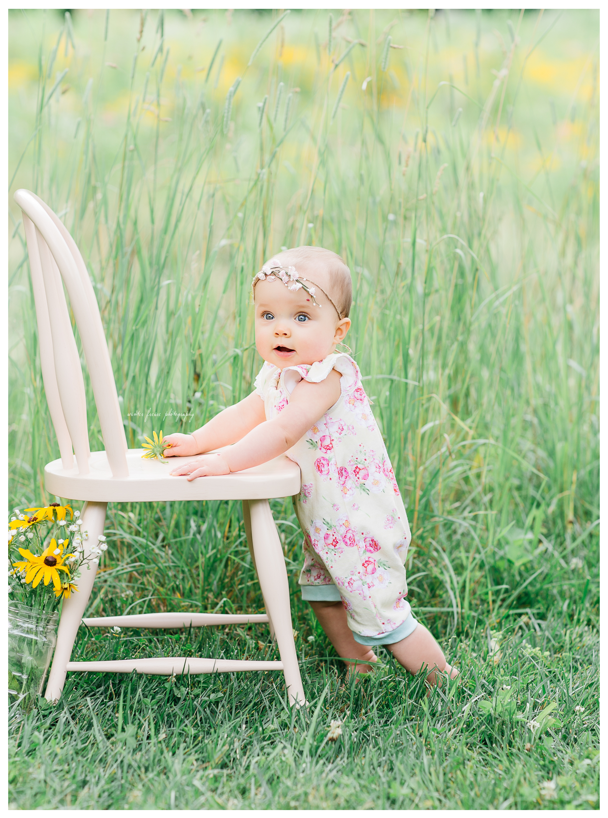 Winter Freire Photography | Sweet Pure Organic | Dayton, Ohio Fine Art Baby and Child Photography | Darling Baby Shop Commercial Shoot | Darling Baby Shop Mint + Yellow Collection 2017
