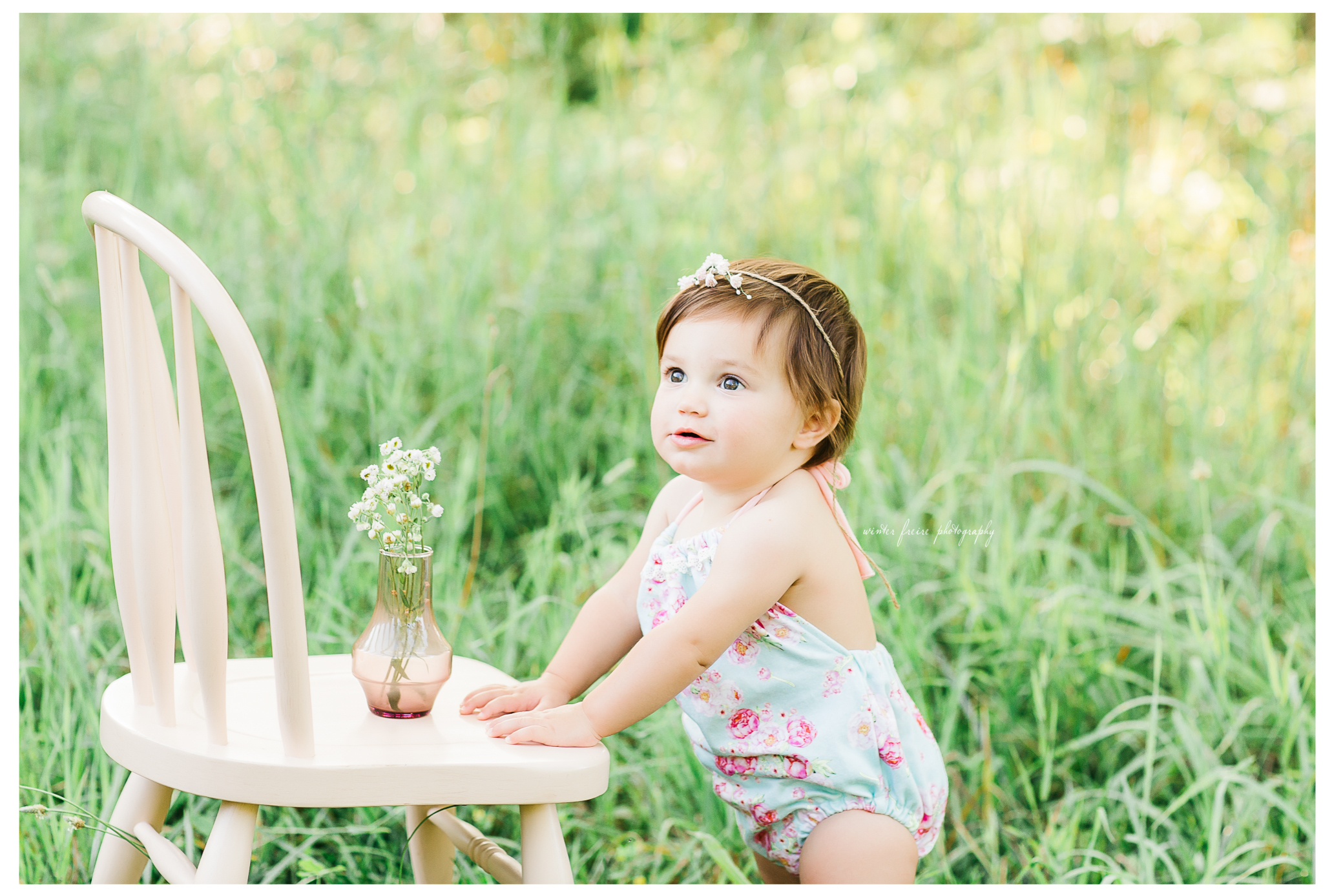 Winter Freire Photography | Sweet Pure Organic Baby and Child Portraits | Dayton, Ohio Milestone Photography | Natural Light | Fine Art Portrait Photography | Dayton, Ohio Photographer | Fine Art Photographer | Baby Milestone Photography Session