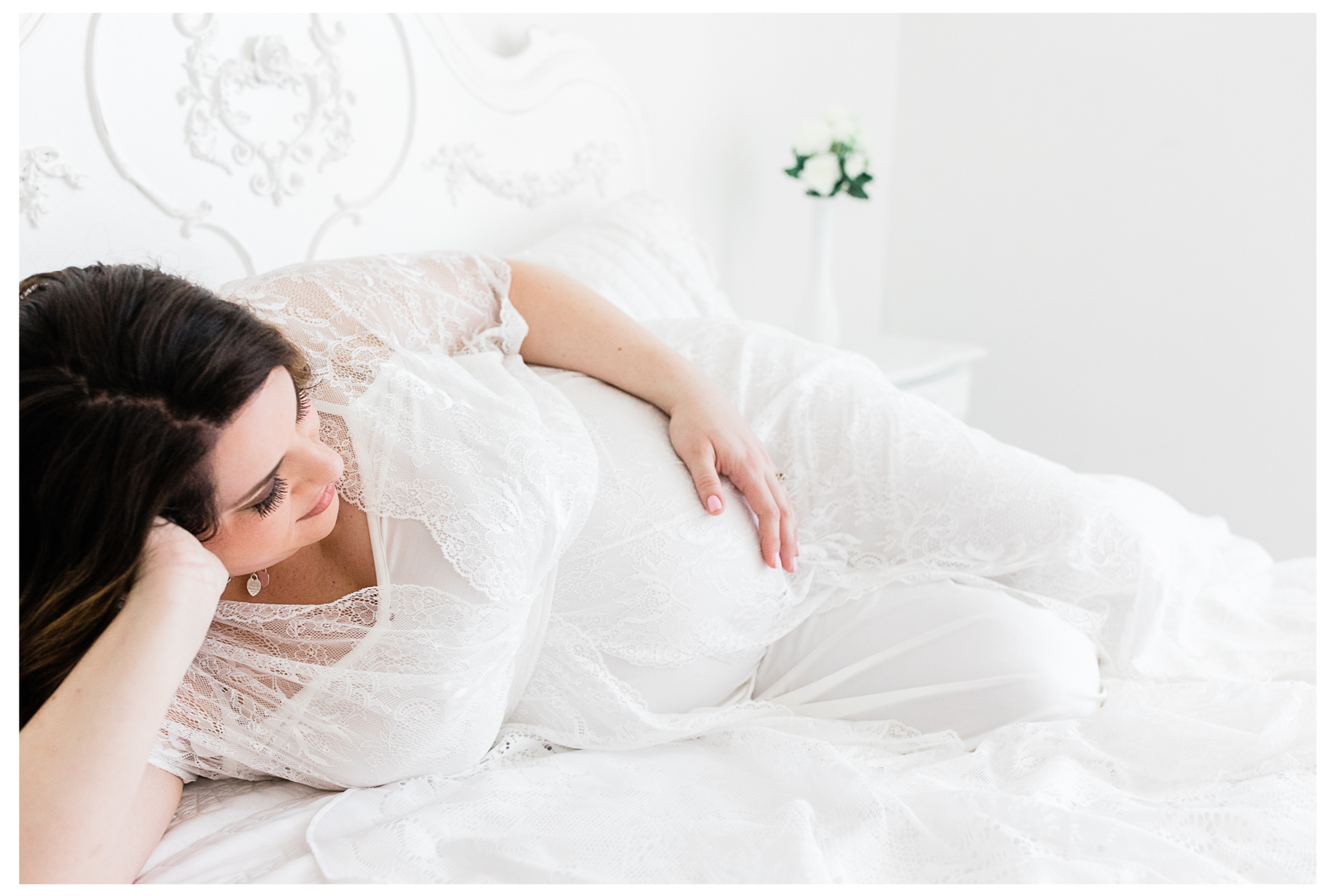 Winter Freire Photography | Dayton, Ohio Fine Art Maternity Photographer | Maternity Photography | Elegant Timeless Organic Photography | Couples Maternity Session | Natural Light Dayton, Ohio