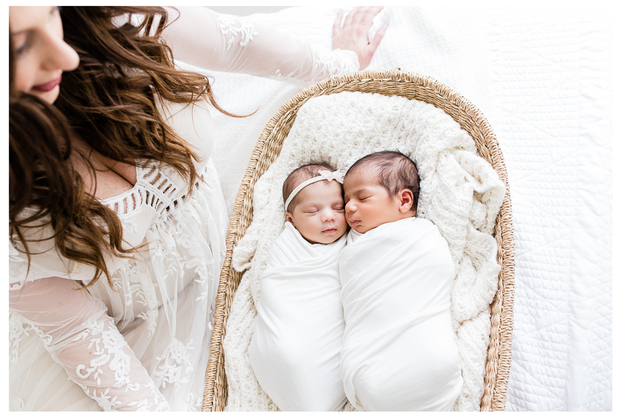 Winter Freire Photography | Elegant Timeless Organic Newborn Portraits | Dayton, Ohio Newborn Photography | Fine Art Photographer Dayton, Ohio | Organic Newborn Session | Natural Light Photographer | Dreamy Lifestyle Newborn Photography | Family Newborn Session Dayton, Ohio | Newborn Twin Session Ohio Photographer | Natural Light Organic Studio Newborn Session