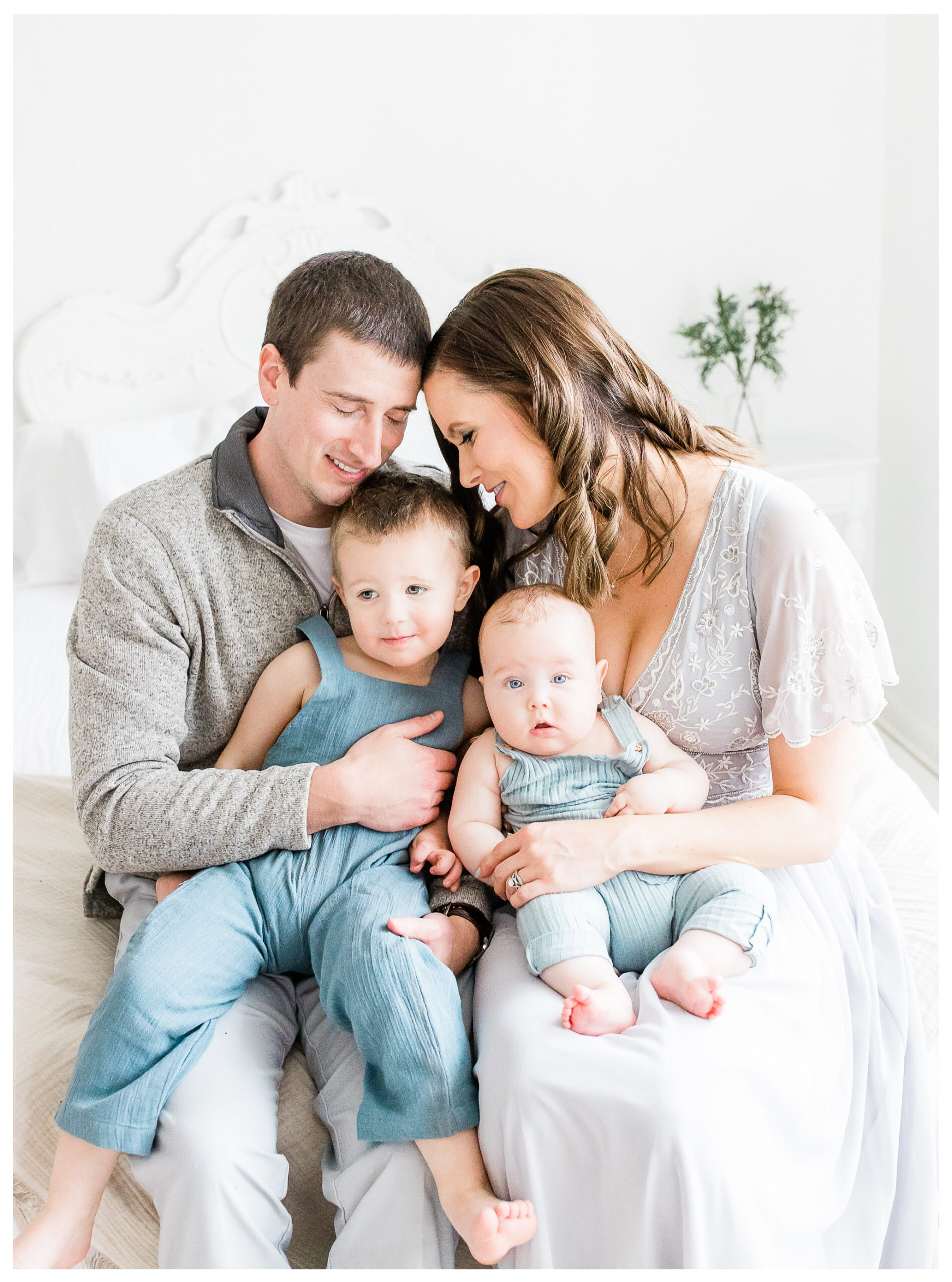 Dayton Baby and Family Photography | Winter Freire Photography | Dayton, Ohio Photographer | Organic Baby Milestone Studio Session Centerville, OH | Timeless Organic Child and Family Portraits